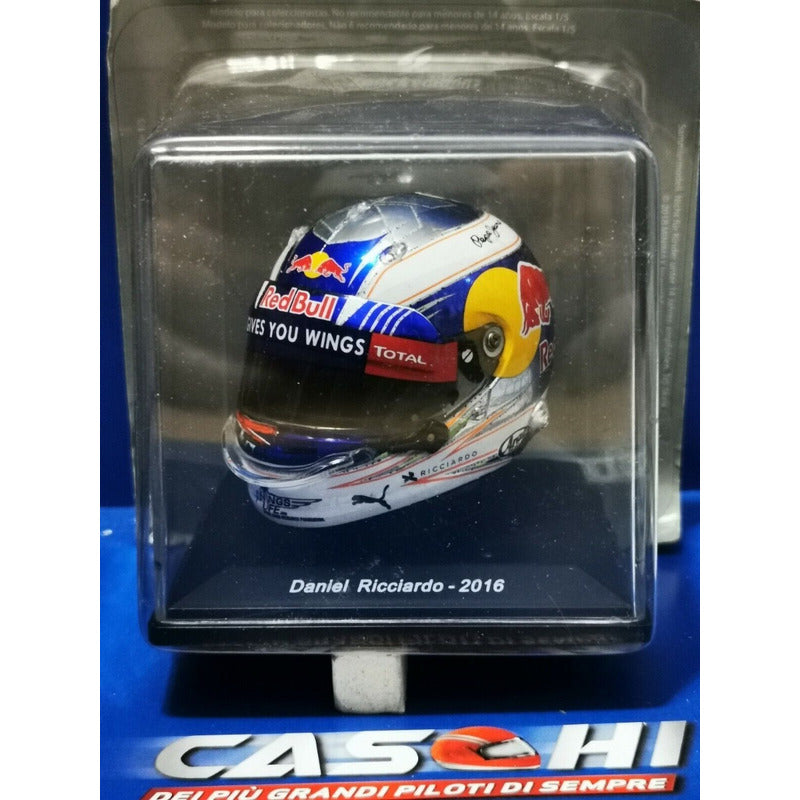 Casco Formula 1 Daniel Ricciardo Mercedes 2016 Escala 1:5