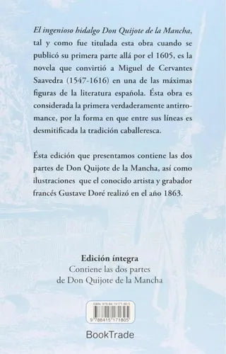 Don Quijote De La Mancha (ilustrado Por Dore) / Cervantes