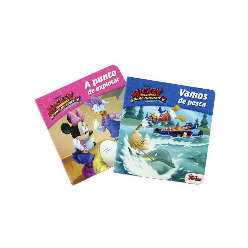 Mickey Aventura Sobre Ruedas Historias Maravillosas 4 Libros