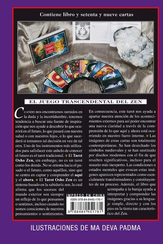 Tarot Osho Zen Juego Trascendental Del Zen (libro + Cartas)