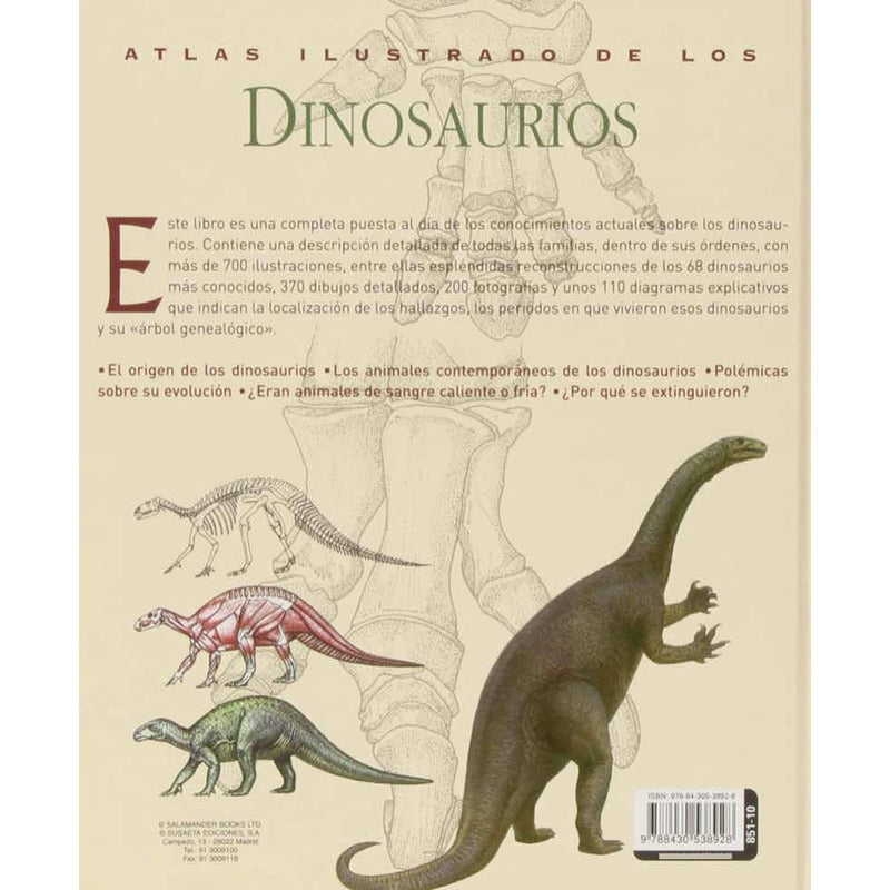 Atlas Ilustrado De Los Dinosaurios / Lexus