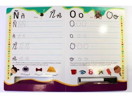 Aprender Las Letras Mi Libro Pizarra Con App