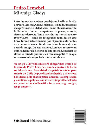 Mi Amiga Gladys / Pedro Lemebel