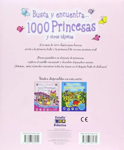 1000 Princesas Y Otros Objetos (busca Y Encuentra)