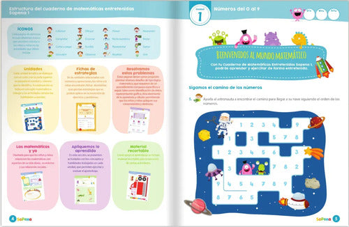 Matematicas Entretenidas 1° Básico (desde 6 Años) / Sopena