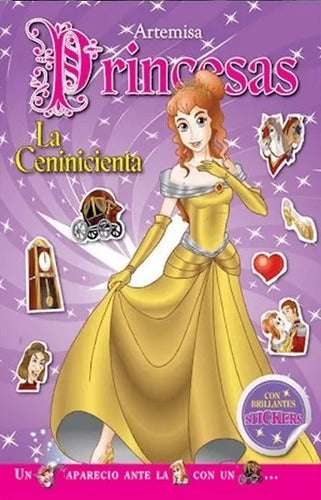 Pack Princesas Cenicienta Bella Durmiente Y Blancanieves 3 L