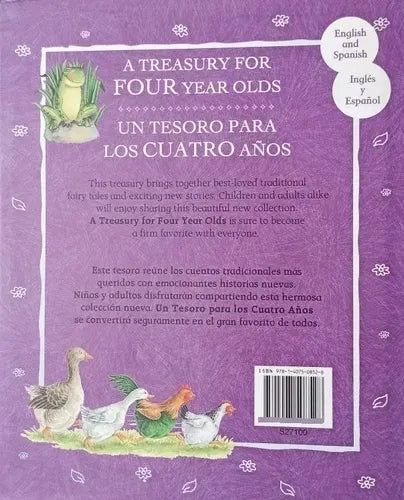 Un Tesoro Para Los 4 Años (tapa Dura Bilingue) / Parragon