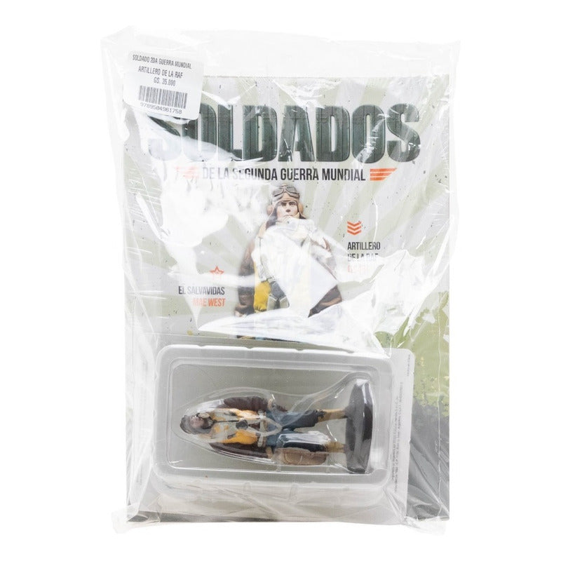 Soldado Esc Artillero De La Raf 1943. 6 Cm.