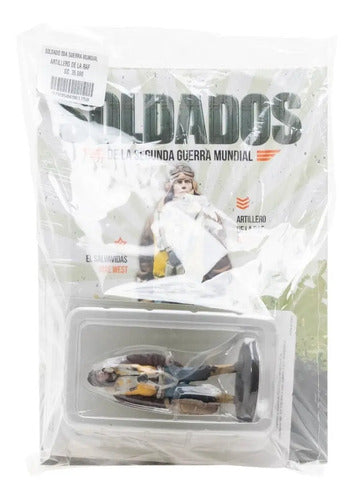 Soldado Esc Artillero De La Raf 1943. 6 Cm.