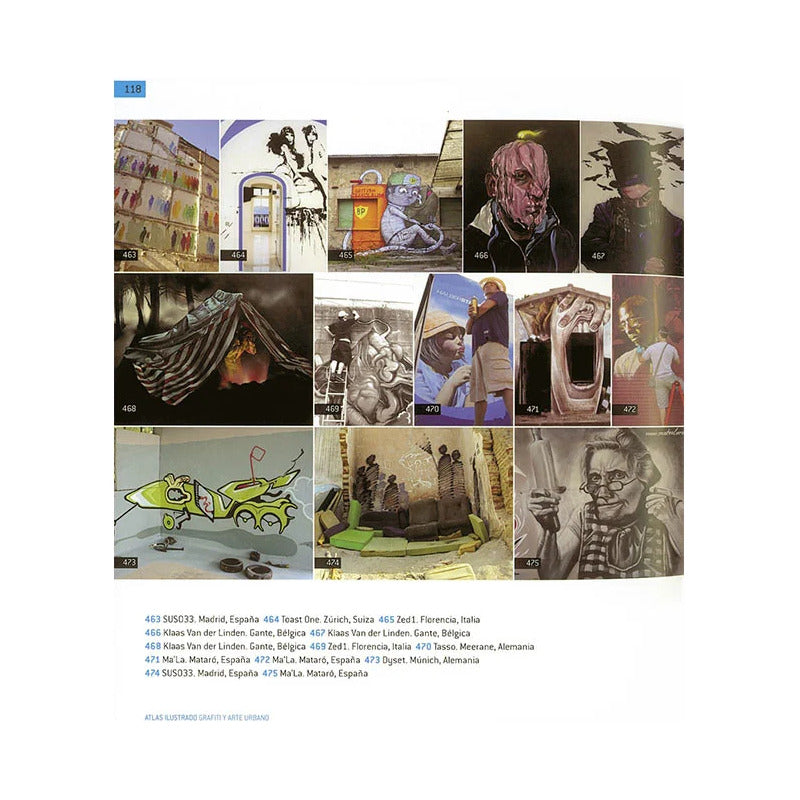 Atlas Ilustrado Del Grafiti Y Arte Urbano (t. Dura) / Lexus