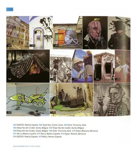 Atlas Ilustrado Del Grafiti Y Arte Urbano (t. Dura) / Lexus