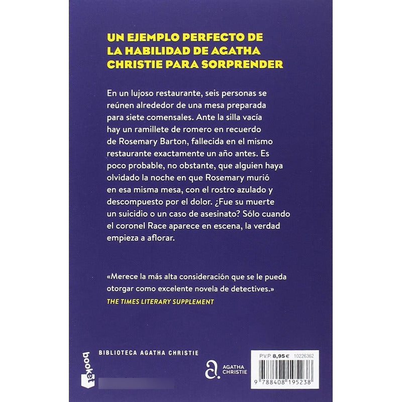 Cianuro Espumoso / Agatha Christie