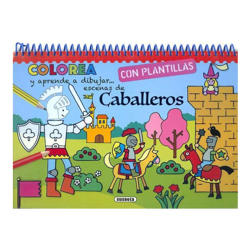 Caballeros (colorea Con Plantillas) / Susaeta