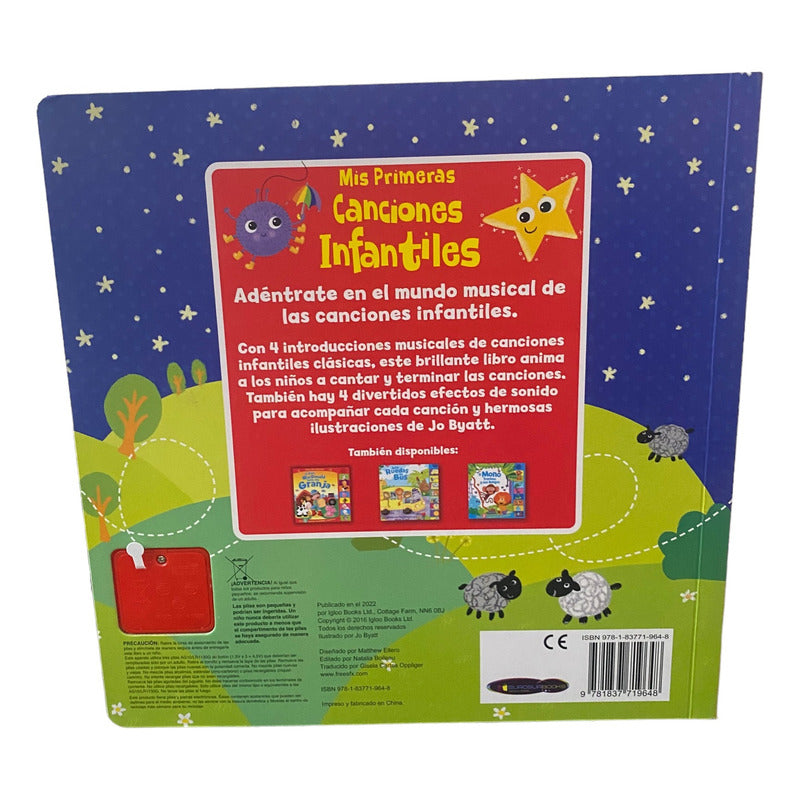 Mis Primeras Canciones Infantiles (tapa Dura Con Sonidos)