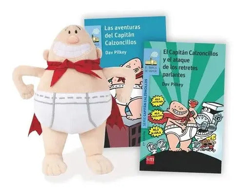 Pack Capitan Calzoncillos (2 Tomos + Peluche) / Dav Pilkey