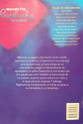 Papelucho En La Clinica / Marcela Paz