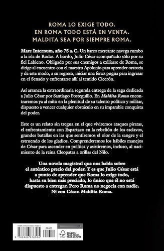 Maldita Roma (tapa Dura) / Santiago Posteguillo