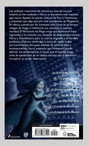 Harry Potter Y La Orden Del Fenix (tapa Dura) / J.k Rowling
