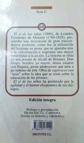 El Si De Las Niñas / Fernandez De Moratin