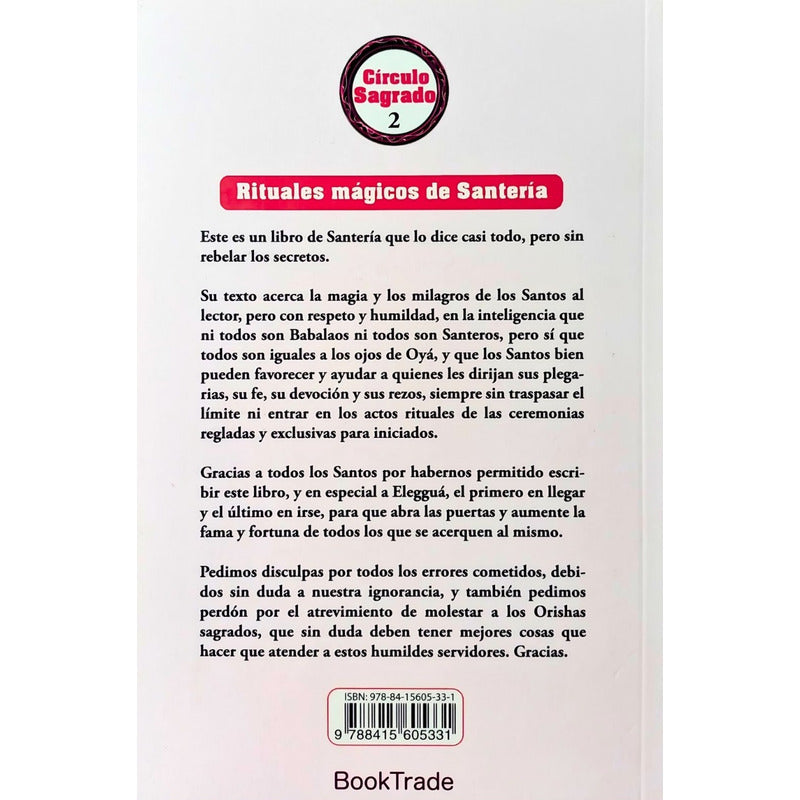 Rituales Magicos De Santeria / Dr. Job Toure