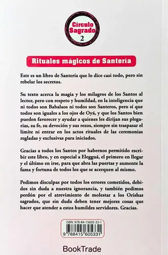 Rituales Magicos De Santeria / Dr. Job Toure
