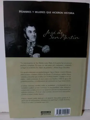 Jose De San Martin Hombres Y Mujeres Que Hicieron Historia