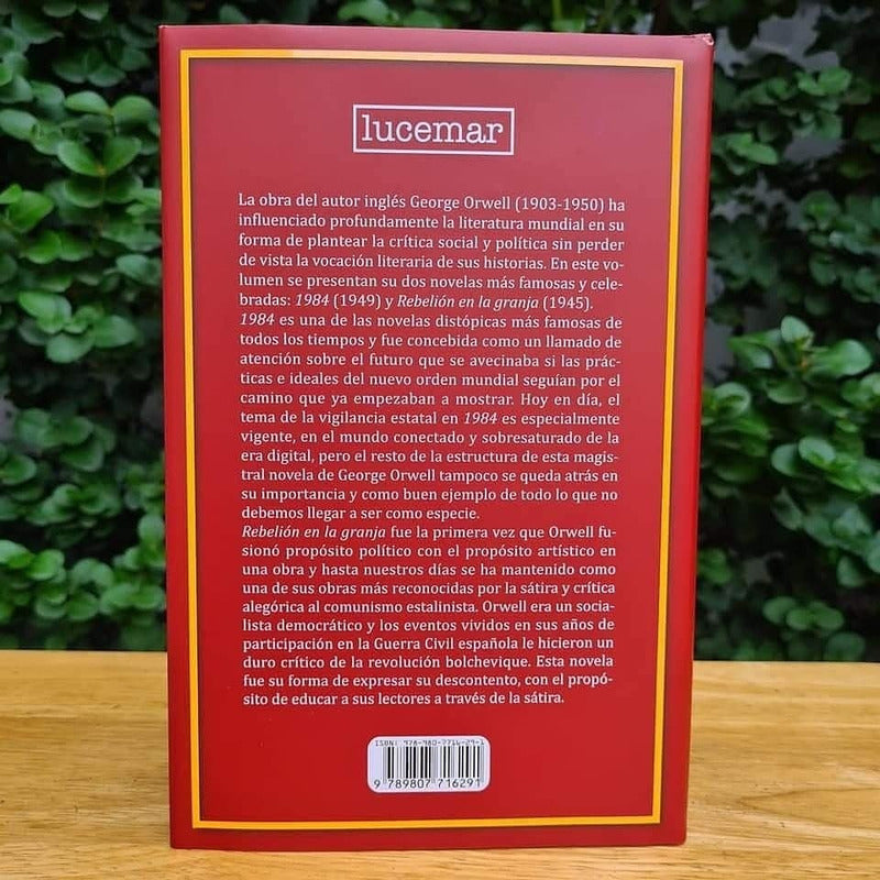 1984 & Rebelión En La Granja (tapa Dura) / George Orwell