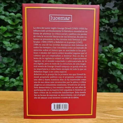 1984 & Rebelión En La Granja (tapa Dura) / George Orwell