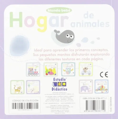 Hogar De Animales (tapa Dura) / Mundo Bebé