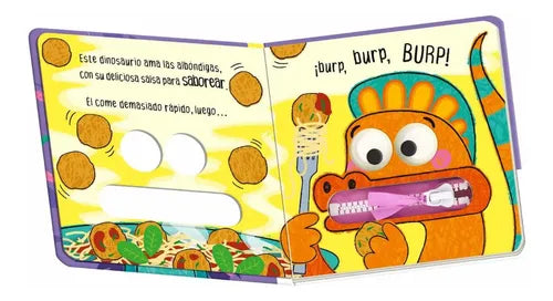 Snackasaurus Libro Con Cremallera Y Ojos Movibles / Lexus