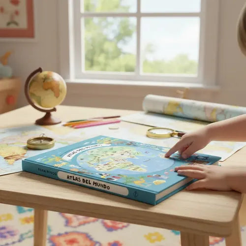 Atlas Del Mundo Para Niños (tapa Dura) / Lexus