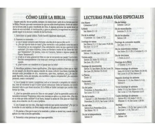 Santa Biblia Letra Grande Palabra Jesús En Rojo Rvr1960 Td