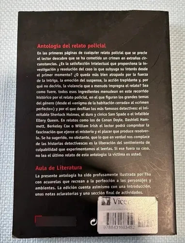 Antologia Del Relato Policial / J. Santamaría Y P. Alonso