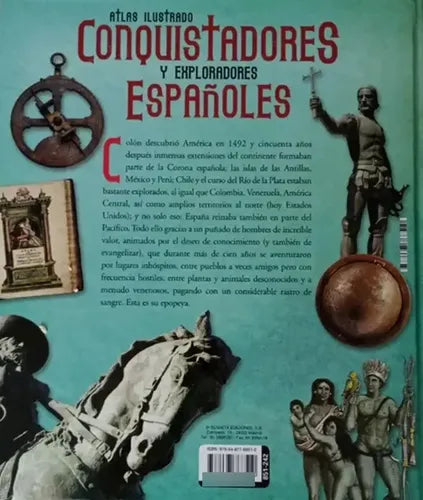 Atlas Conquistadores Y Exploradores Españoles (dura) / Lexus