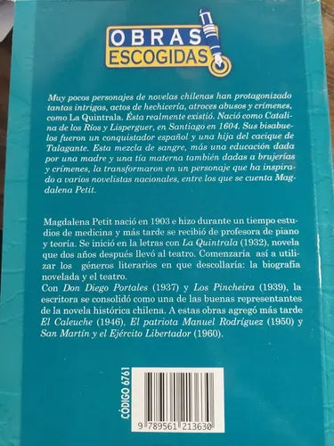 La Quintrala / Magdalena Petit