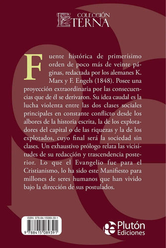 Manifiesto Del Partido Comunista / Marx Y Engels
