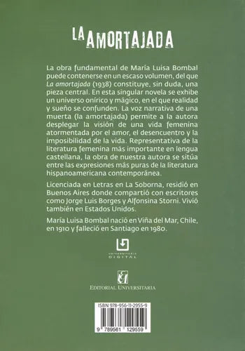 La Amortajada / Maria Luisa Bombal