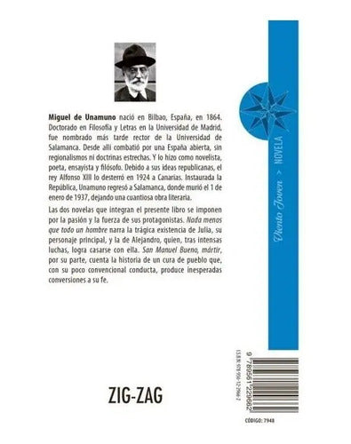 Nada Menos Que Todo Un Hombre & San Manuel Bueno / Unamuno