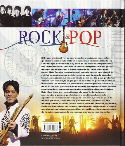 Atlas Ilustrado Rock & Pop (tapa Dura) / Susaeta