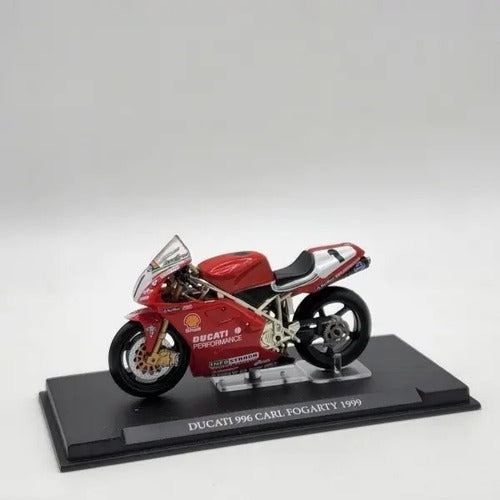 Moto Colección Escala Gp Ducatti 996 Carl Fogarti 1999 1/25