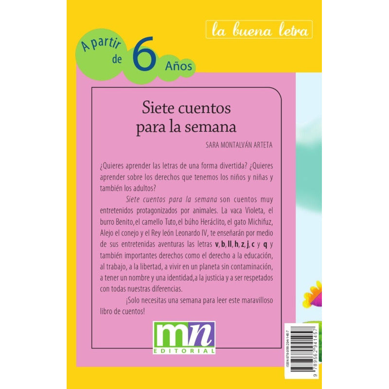 Siete Cuentos Para La Semana / Sara Montalvan
