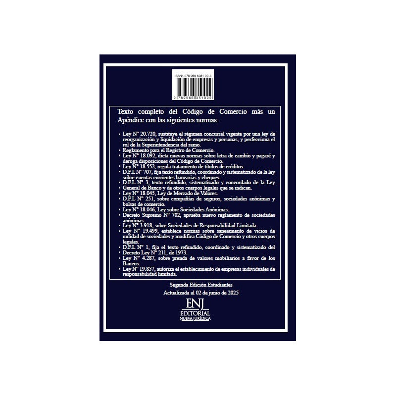Codigo De Comercio Edicion Oficial Especial Para Estudiantes