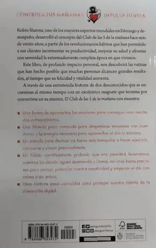 El Club De Las 5 De La Mañana / Robin Sharma