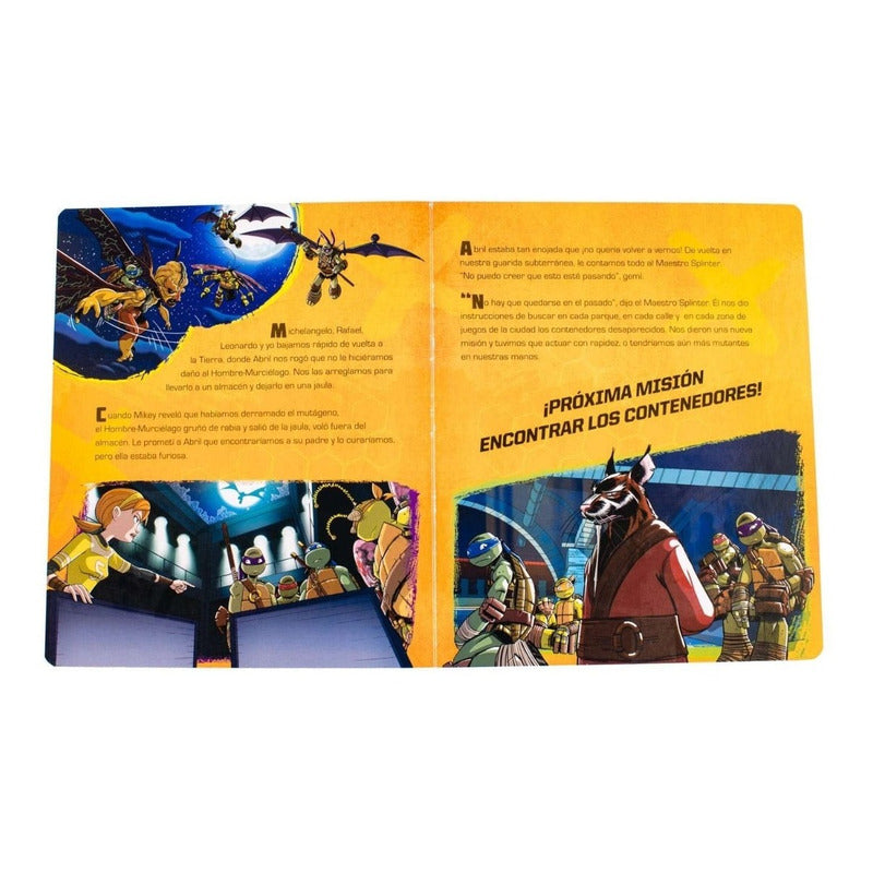 Turtles Ninja Soy Donatello Libro + Figura Base / Lexus