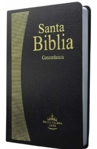 Santa Biblia Reina Valera 1960 Compacta Vinilo Concordancia