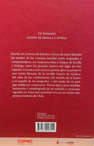 La Araucana (tapa Dura) / Alonso De Ercilla Y Zúñiga