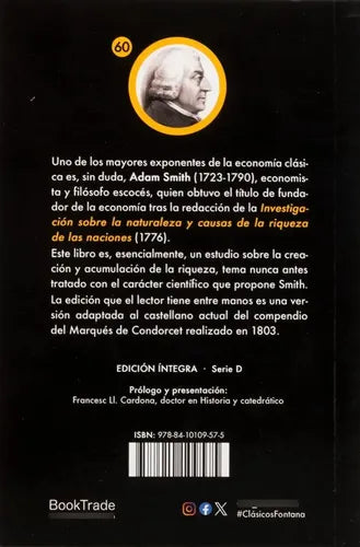 La Riqueza De Las Naciones / Adam Smith