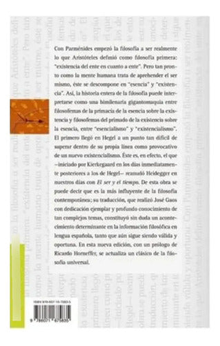 El Ser Y El Tiempo / Martin Heidegger