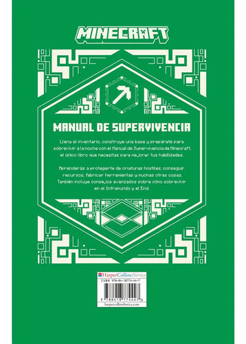 Minecraft Manual De Supervivencia (tapa Dura) / Mojang Ab