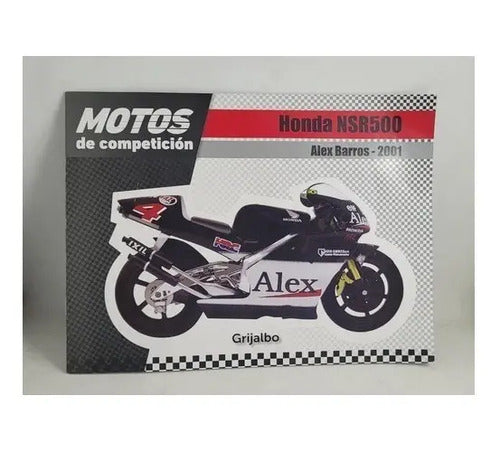Moto Colección Escala Gp Honda Nsr500 Alex Barros 2001 1/24